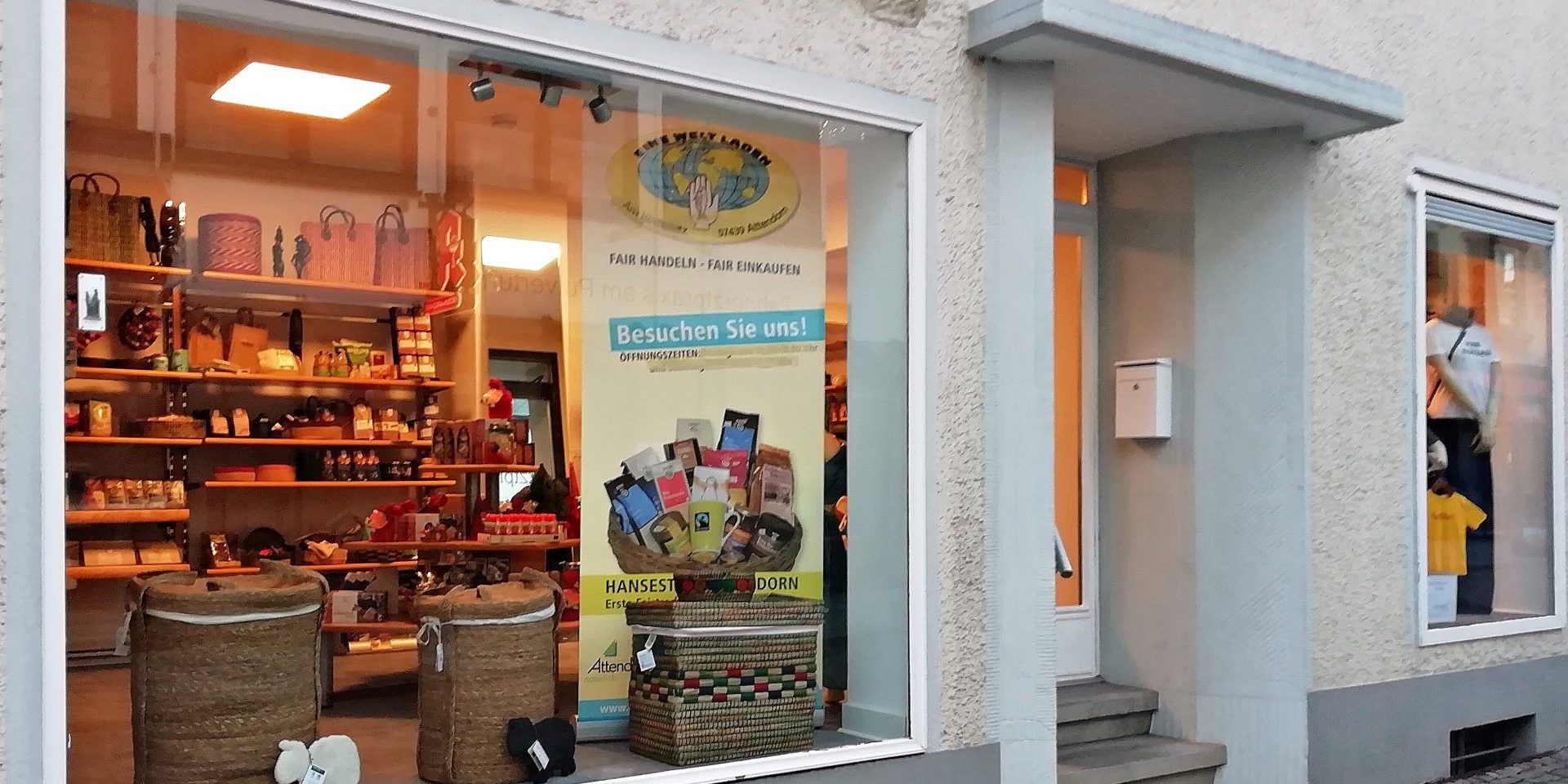 Weltladen Schaufenster
