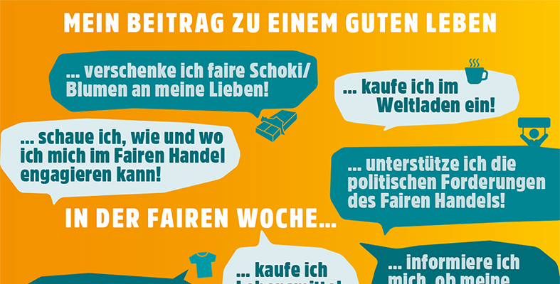 Postkarte Aktion Faire Woche 2020