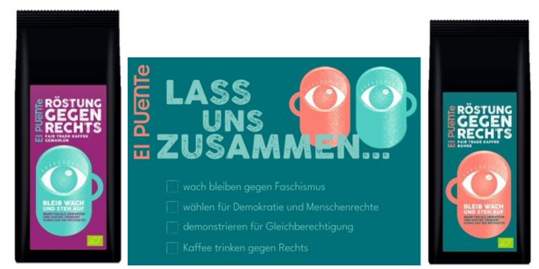 Kaffee gegen Rechts