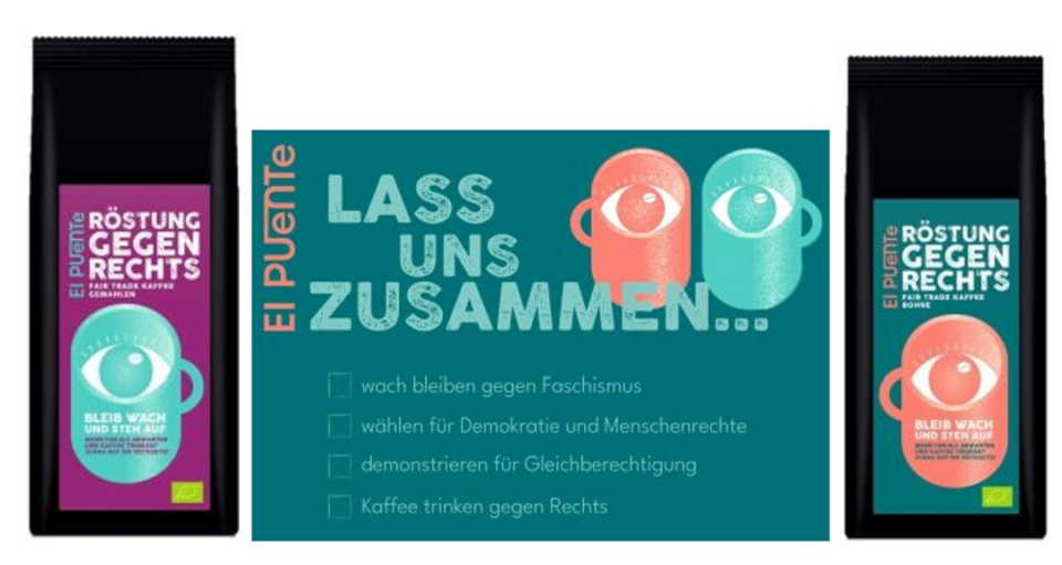 Kaffee gegen Rechts