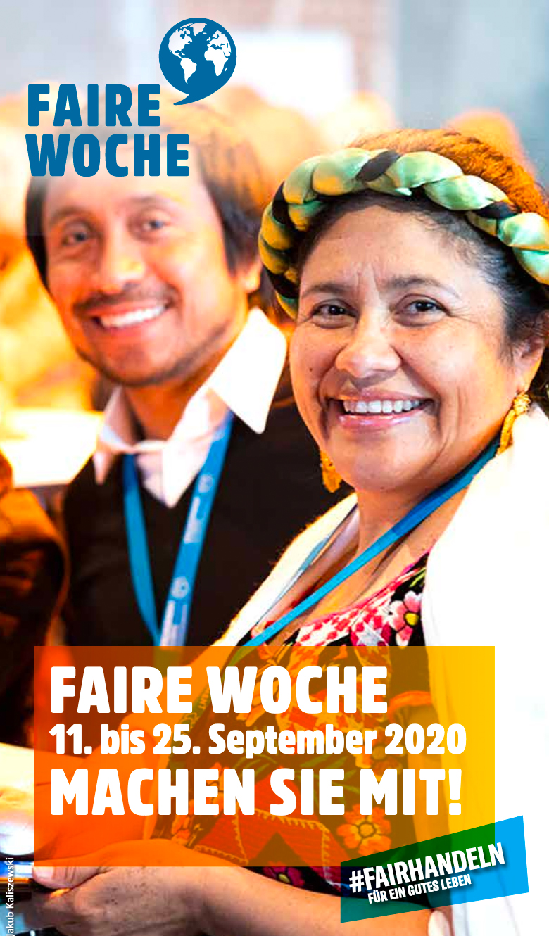 FaireWoche2020 Produzenten zum Fairen Handel: Was brauchen wir für ein gutes Leben?
