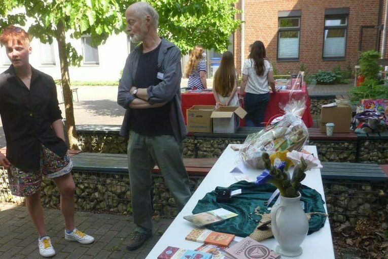 Weltladen auf dem Maifest des Gymnasiums Bruchhausen-Vilsen