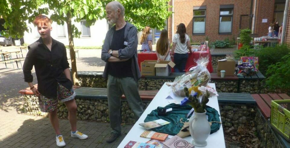 Weltladen auf dem Maifest des Gymnasiums Bruchhausen-Vilsen