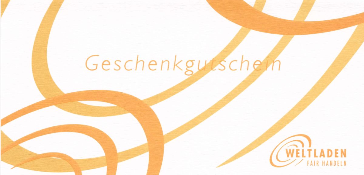 Weltladen Gutschein