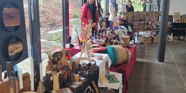 Stand auf dem Adventsmarkt Grüningen 2025