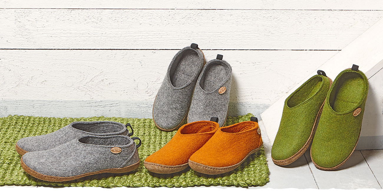 Filzpantoffeln