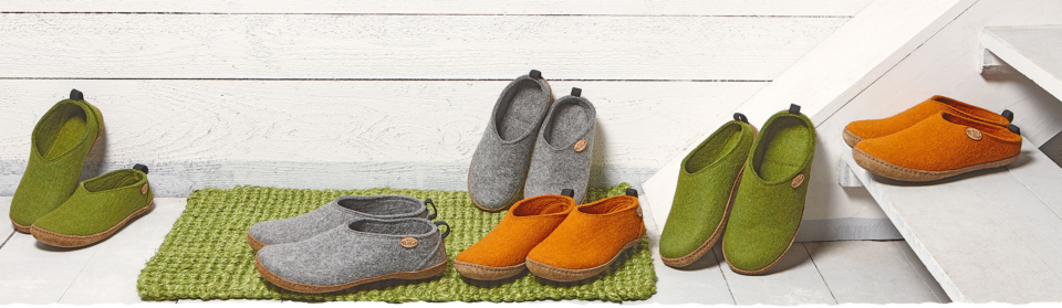 Filzpantoffeln