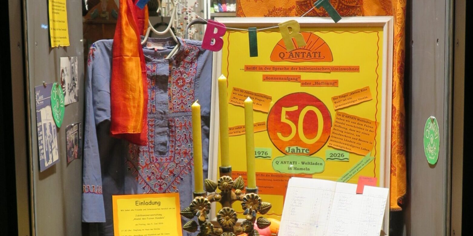 50j Schaufenster