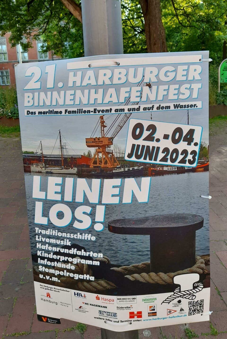 LEINEN LOS 2023 ! Harburger Binnenhafenfest 2023