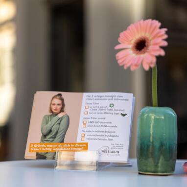 Gewinnspiel zur Eröffnung des Weltladen FAIR FASHION in Hofheim