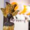 Bronzeskulptur aus Burkina Faso