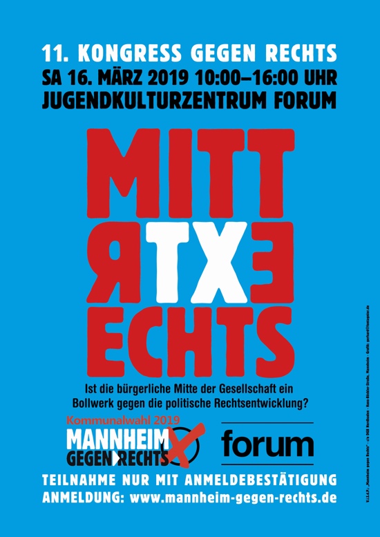 11. Kongress Mannheim gegen Rechts