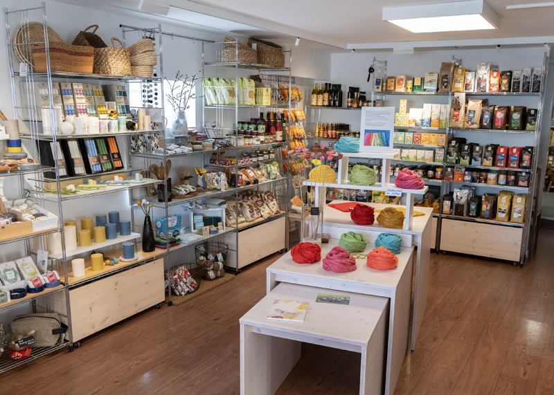 Mössingen, Weltladen.Aufnahme Klaus Franke 5.04.2024 Mössingen, Weltladen.
Aufnahme Klaus Franke 5.04.2024