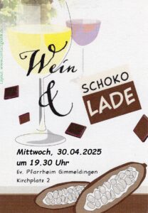 "Wein trifft Schokolade" - eine Veranstaltung des Weltladen Neustadt/Weinstrasse