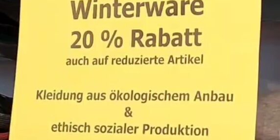 Foto Sale Winterware 20% Rabatt