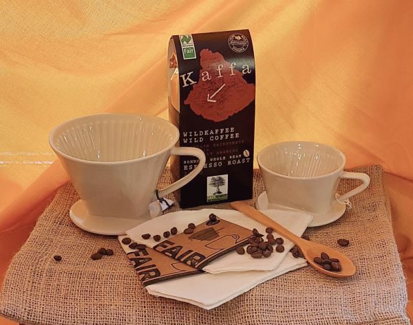 Kaffeefilter aus Stoffklein