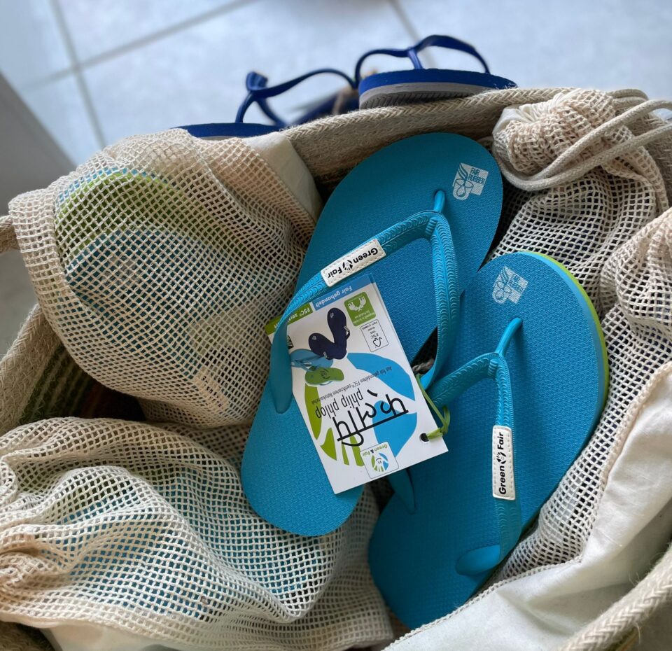 Fair, stylisch und supergequem, Flip Flops von Green u Fair