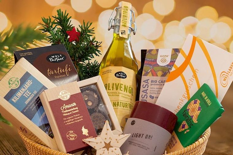 Weltladen Geschenkkorb