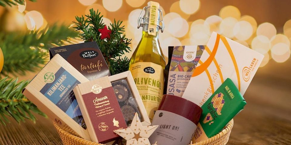 Weltladen Geschenkkorb
