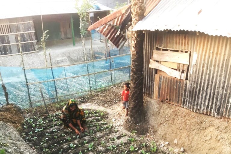 Bäuerin in Bangladesh – by Juergen Hammelehle