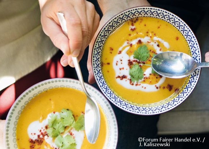 Herbstliche Linsensuppe