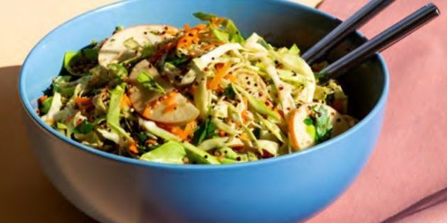 Krautsalat mit bunter Quinoa