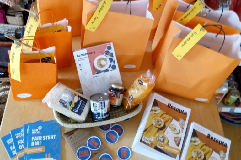 Faire Woche 2022 Rezepttüten