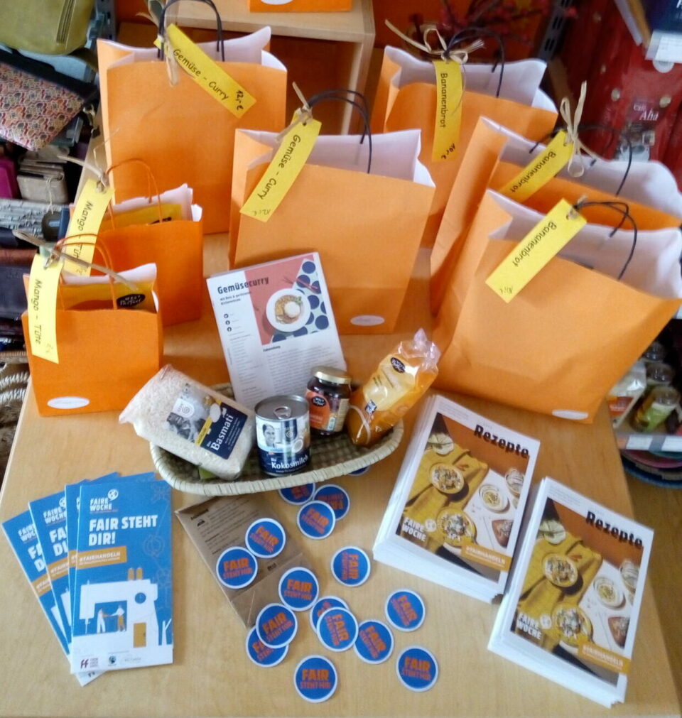 Faire Woche 2022 Rezepttüten