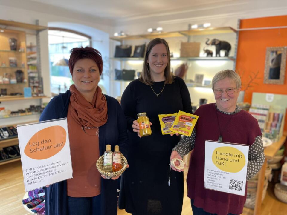 weltladen interview faire Woche 2024 Christine Wölfle