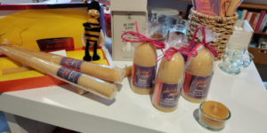 Kerzen aus Bienenwachs