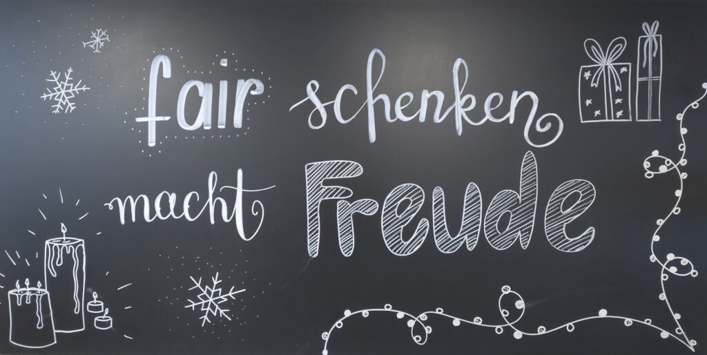 fair schenken macht freude