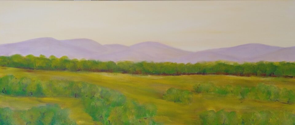 Im Sonnenlicht_2025_140x40x4cm – Canvasi LW – Ute Nick – 50 Prozent – Ute Nick