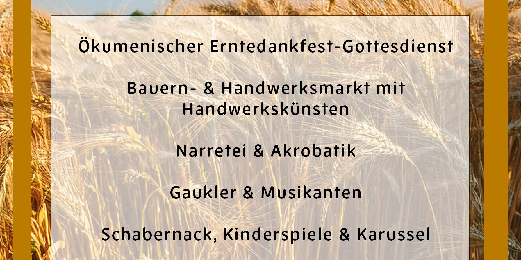 Einladung Erntedankmarkt 2026