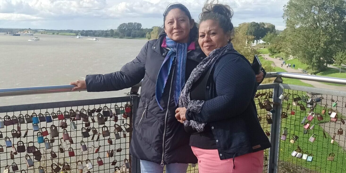 auf der alten Rheinbrücke