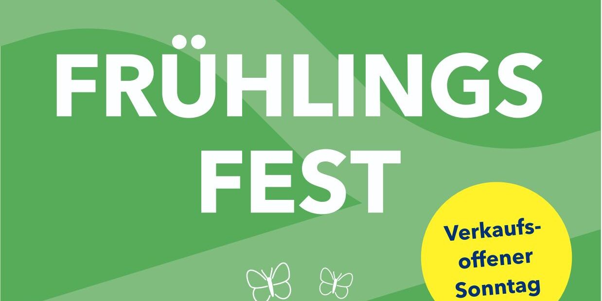 Plakat Frühlingsfest