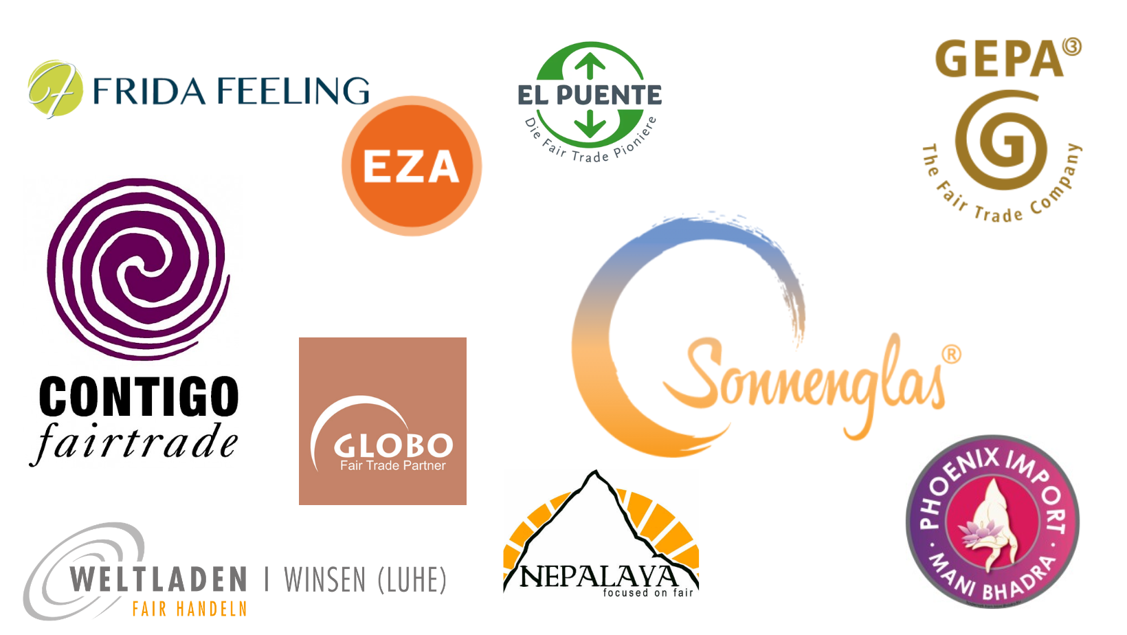 verschiedene Logos unserer Lieferanten